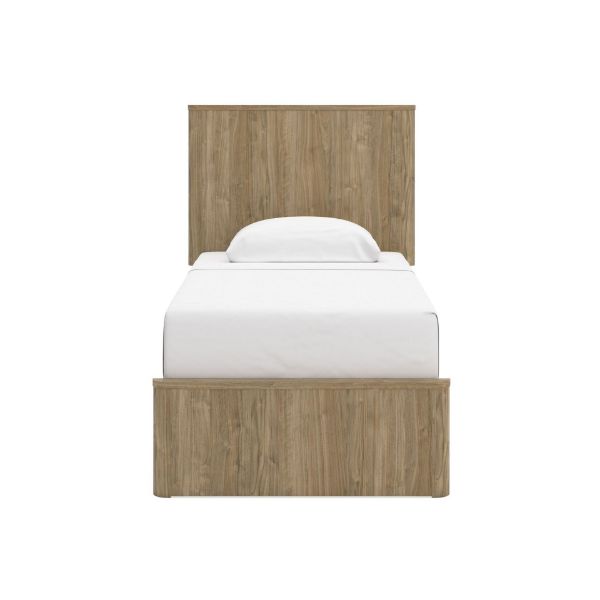 Picture of DOVANDER TWIN PANEL PLATFORM BED