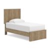 Picture of DOVANDER TWIN PANEL PLATFORM BED