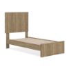 Picture of DOVANDER TWIN PANEL PLATFORM BED