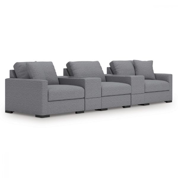 Picture of OMAHA BY ASHLEY 5-PIECE SECTIONAL WITH STORAGE CONSOLES