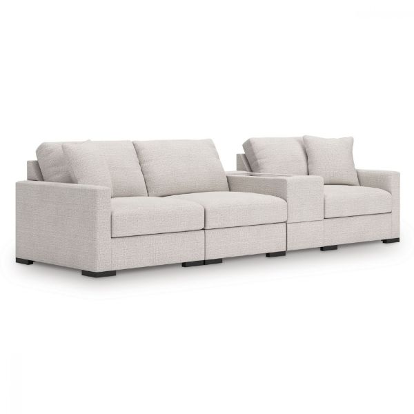Picture of OMAHA BY ASHLEY 4-PIECE SECTIONAL WITH STORAGE CONSOLE