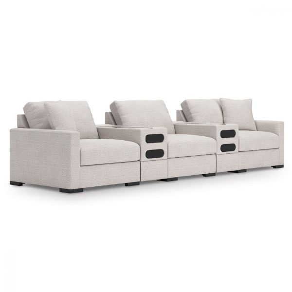 Picture of OMAHA BY ASHLEY 5-PIECE SECTIONAL WITH AUDIO CONSOLES