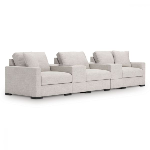 Picture of OMAHA BY ASHLEY 5-PIECE SECTIONAL WITH STORAGE CONSOLES