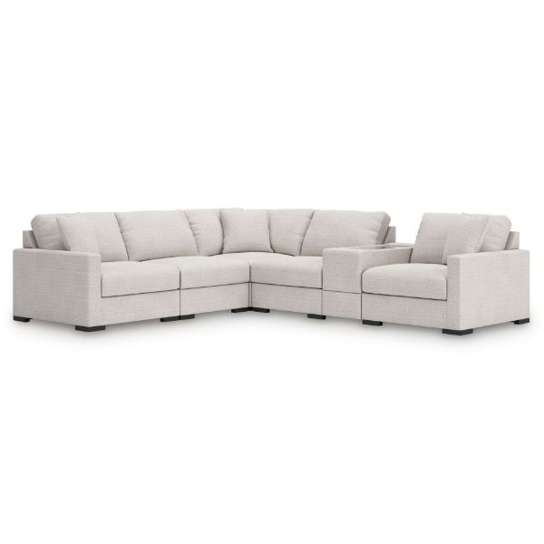Picture of OMAHA BY ASHLEY 6-PIECE SECTIONAL WITH STORAGE CONSOLE