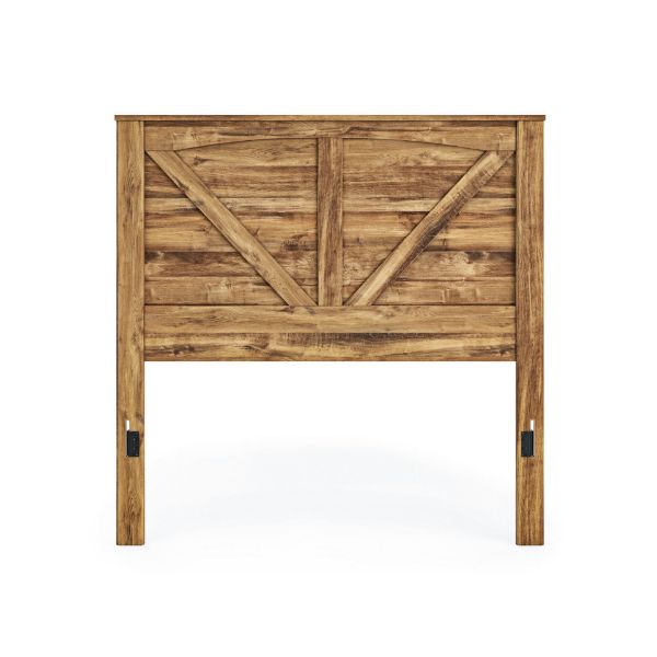 Picture of BRANSTONY QUEEN CROSSBUCK PANEL HEADBOARD