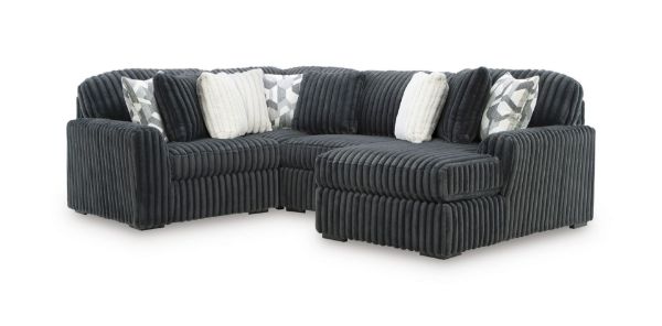Picture of MIDNIGHT- MADNESS 4PC SECTIONAL WITH CHAISE