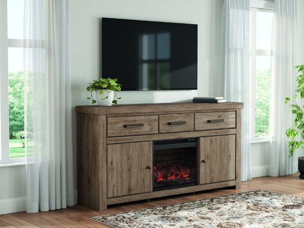 Picture of GARISTYN 73" TV STAND W/ ELECTRIC FP