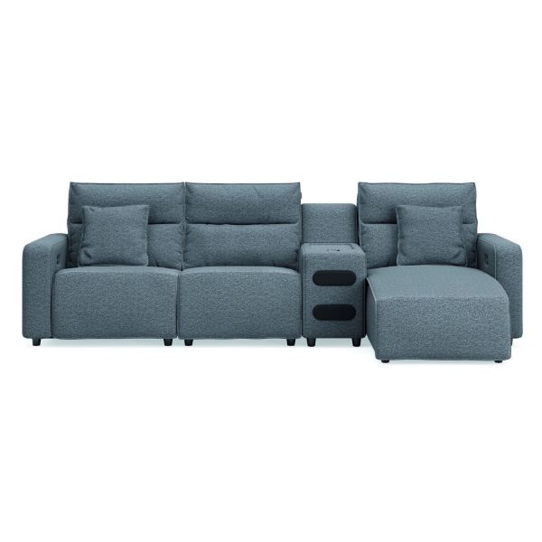 Picture of MODMAX II 4PC REC SECT W/ CHAISE AUD CON