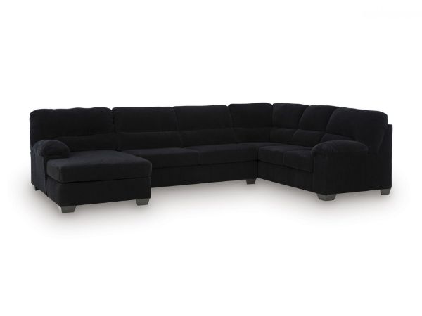 Picture of SIMPLEJOY 3 PC SECTIONAL WITH CHAISE