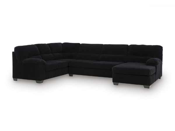Picture of SIMPLEJOY 3 PC SECTIONAL WITH CHAISE