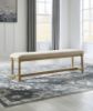 Picture of MIRLANDA LARGE UPH DINING BENCH