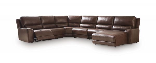 Picture of SILVERBROOKE 6PC RECLINING SECTIONAL WITH CHAISE