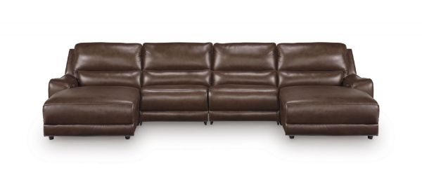 Picture of SILVERBROOKE 4PC POWER RECLINING SECTIONAL WITH CHAISE