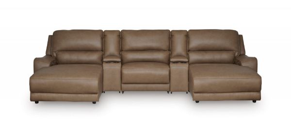 Picture of SILVERBROOKE 5PC POWER RECLINING SECTIONAL WITH CHAISE