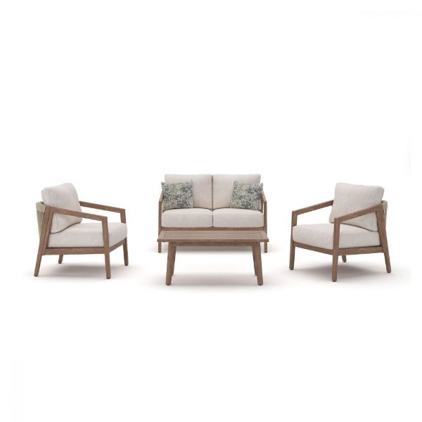 Picture of HIGH TRAILS SOFA/CHAIRS/TABLE SET (4/CN)