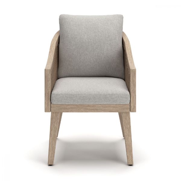 Picture of ALDEN PEAK OUTDOOR ARM CHAIR WITH CUSHION