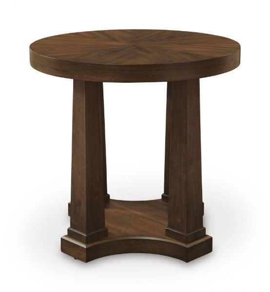 Picture of RUSTIC PLAINS ROUND END TABLE