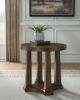 Picture of RUSTIC PLAINS ROUND END TABLE