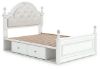Picture of MAYLILLY FULL UPH PANEL BED WITH STORAGE