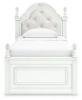 Picture of MAYLILLY TWN UPH PANEL BED WITH STORAGE