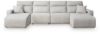 Picture of MODMAX II 4PC RECLINING SECTIONAL WITH DOUBLE CHAISE