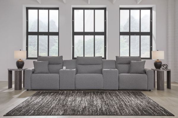 Picture of 5PC RECLINING SECTIONAL WITH CONSOLES