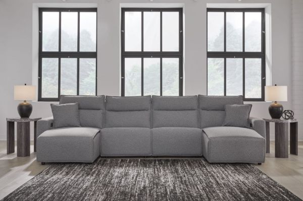 Picture of 4PC RECLINING SECTIONAL W/ DOUBLE CHAISE