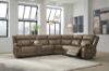 Picture of MAX-MEDIA 6PC POWER RECLINING SECTIONAL WITH AUDIO CONSOLE