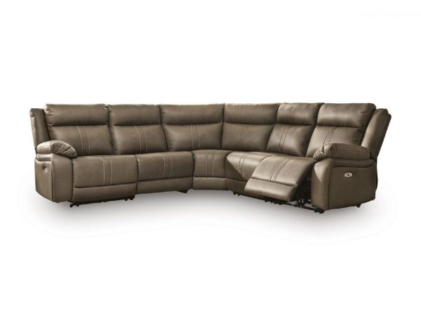 Picture of MAX-MEDIA 5PC POWER RECLINING SECTIONAL