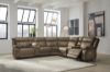 Picture of MAX-MEDIA 7PC POWER RECLINING SECTIONAL WITH AUDIO CONSOLES