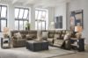 Picture of MAX-MEDIA 7PC PWR RECLINING SECTIONAL WITH AUDIO CONSOLE
