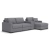 Picture of OMAHA BY ASHLEY 4PC SECTIONAL WITH STORAGE CHAISE AND STORAGE CONSOLE