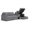 Picture of OMAHA BY ASHLEY 4PC SECTIONAL WITH STORAGE CHAISE AND STORAGE CONSOLE