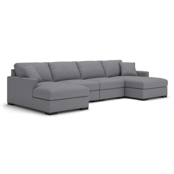 Picture of OMAHA BY ASHLEY 4PC DOUBLE STORAGE CHAISE SECTIONAL