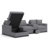 Picture of OMAHA BY ASHLEY 4PC SECTIONAL WITH STORAGE CHAISE AND STORAGE CONSOLE