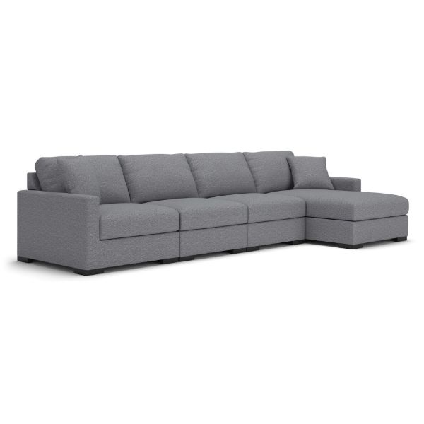 Picture of OMAHA BY ASHLEY 4PC SECTIONAL WITH STORAGE CHAISE