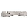 Picture of OMAHA BY ASHLEY 8PC SECTIONAL WITH STORAGE CHAISE AND AUDIO CONSOLES