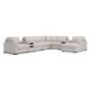 Picture of OMAHA BY ASHLEY 8PC SECTIONAL WITH STORAGE CHAISE AND AUDIO CONSOLES